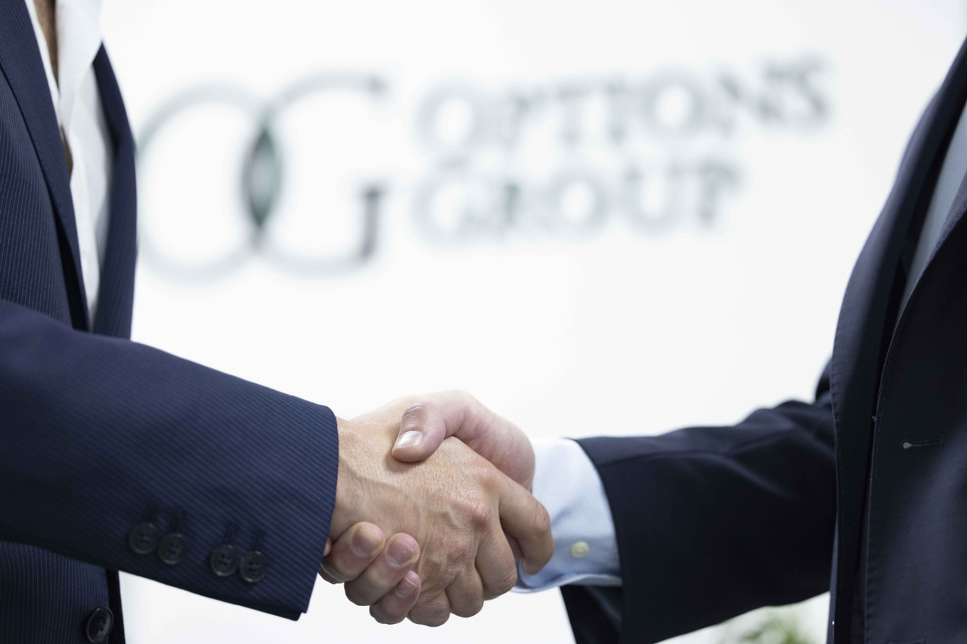 Options Group Shaking Hands Jobs With Our Clients